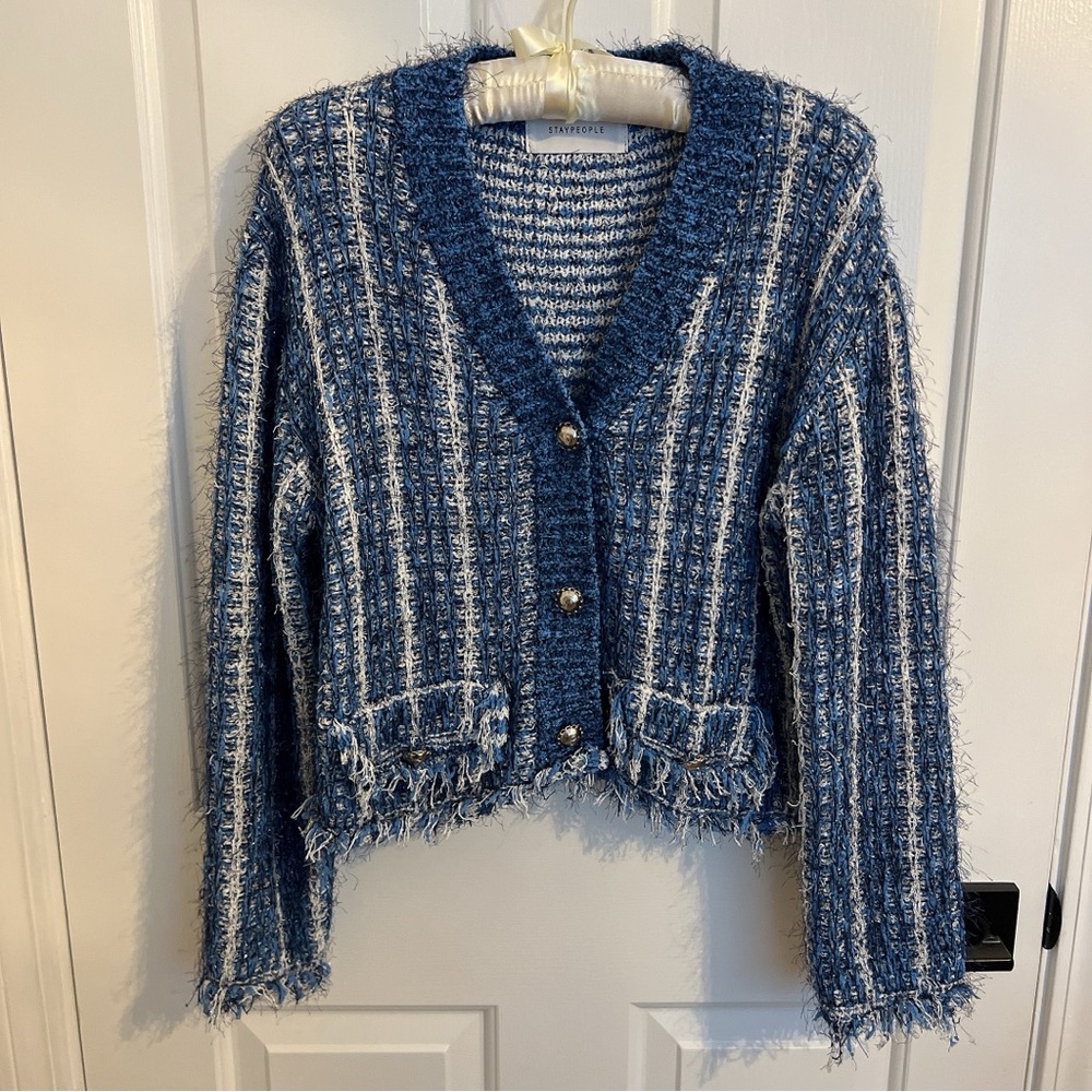 Brandnew W Concept Urban Classic Tweed Jacket